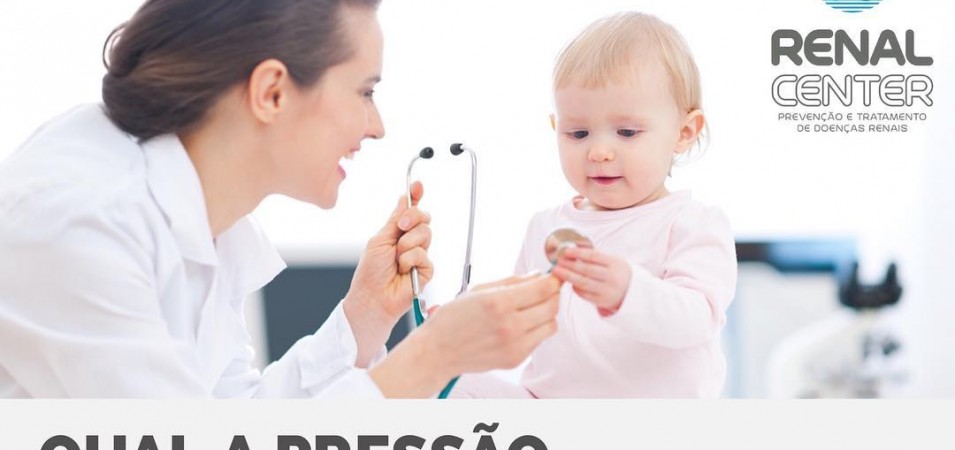 Qual a pressão normal para uma criança?